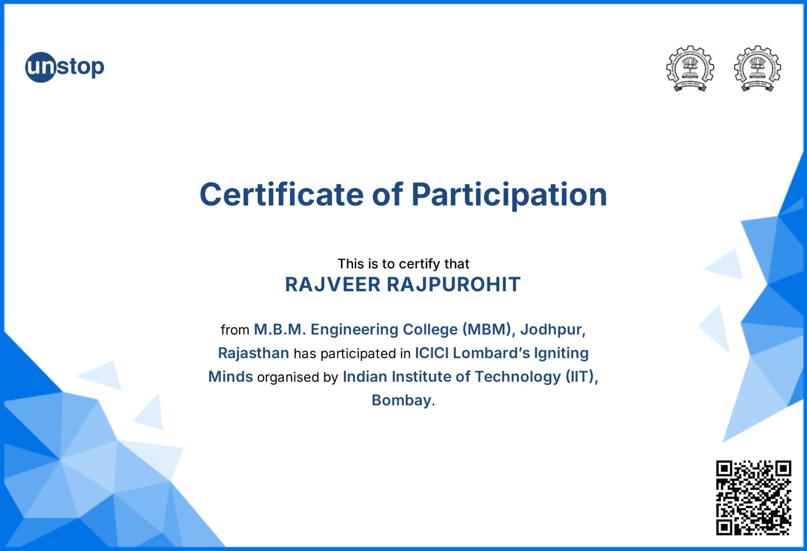 Certificate 2